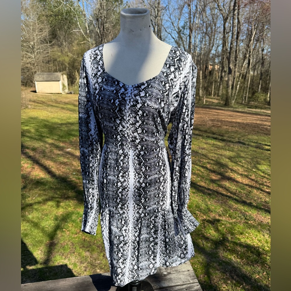 Wrangler Snakeskin Dress